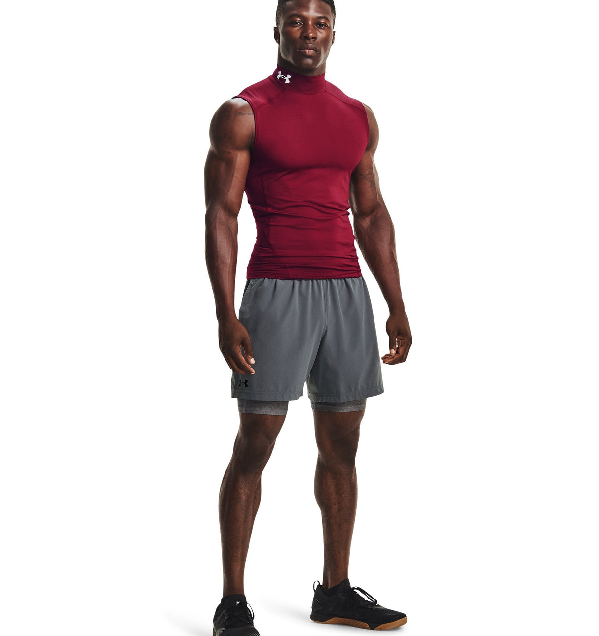 Under Armour Men's HeatGear Armour Sleeveless Mock