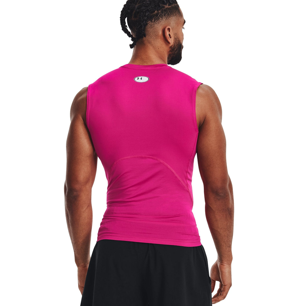Under Armour Mens HeatGear Sleeveless Baselayer - Sweat Wicking and Superior Coverage