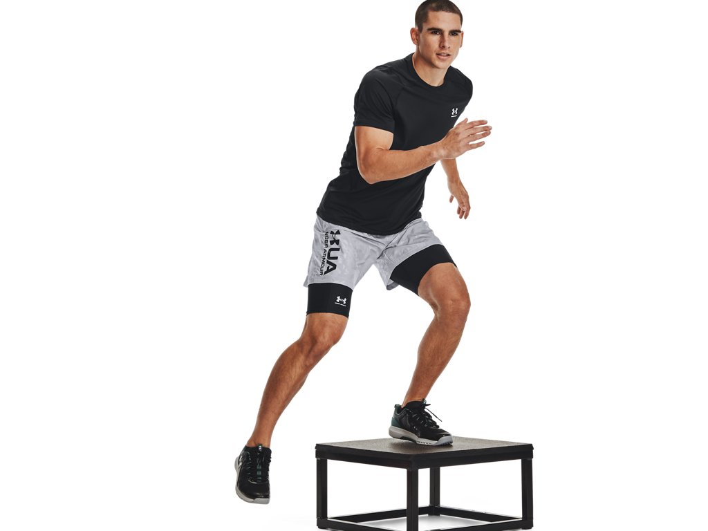 Under Armour Mens HeatGear Pocket Long Shorts - Superior Sweat Wicking