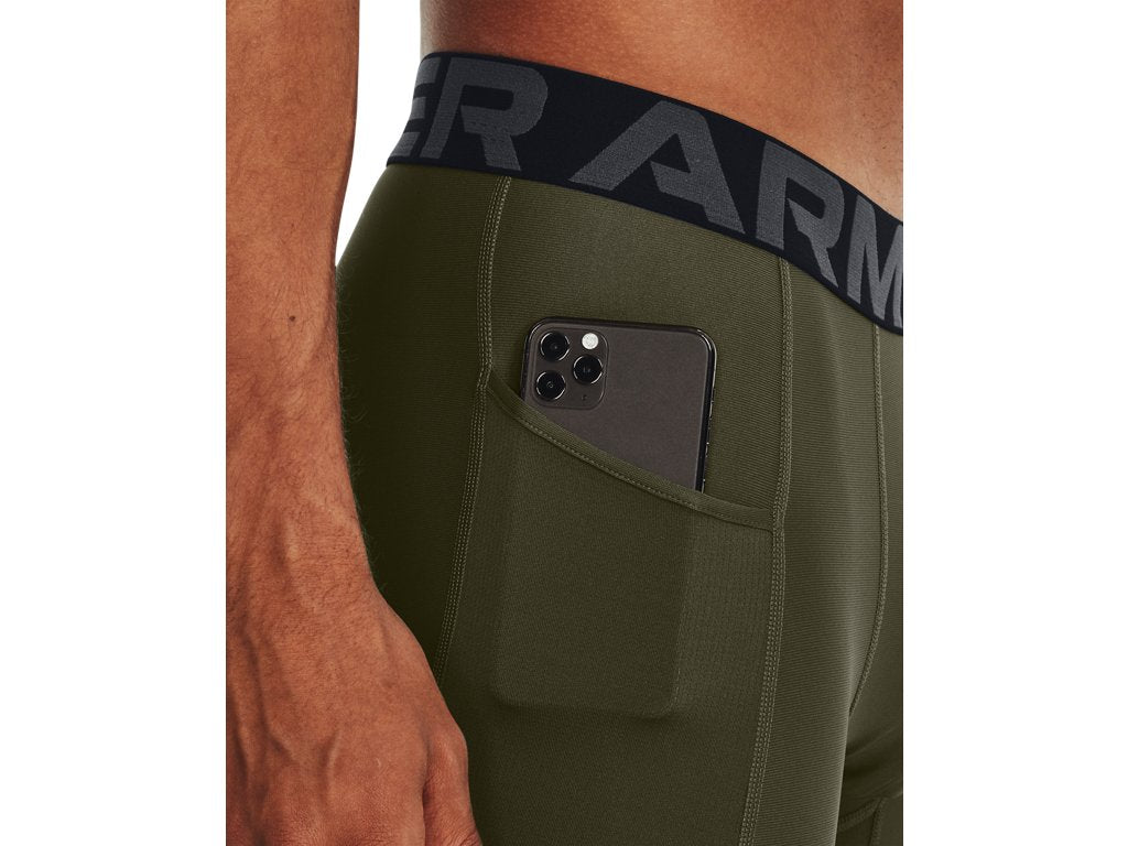 Under Armour Mens HeatGear Pocket Long Shorts - Superior Sweat Wicking