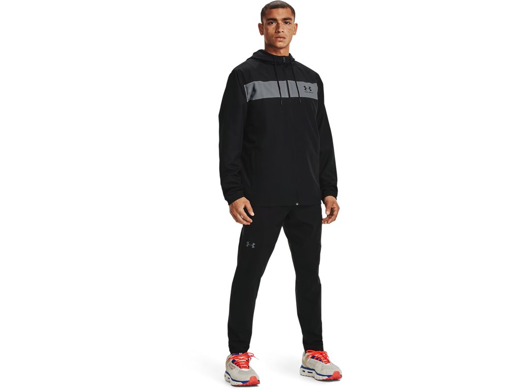 Under Armour Mens Sportstyle Windbreaker Jacket - Water and Wind Resistant