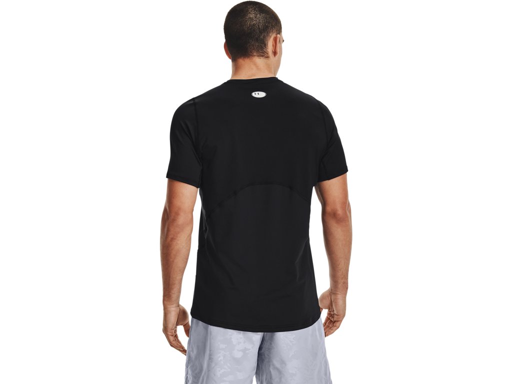 Under Armour Mens HeatGear Fitted Short Sleeve Shirt - Superior Sweat Wicking