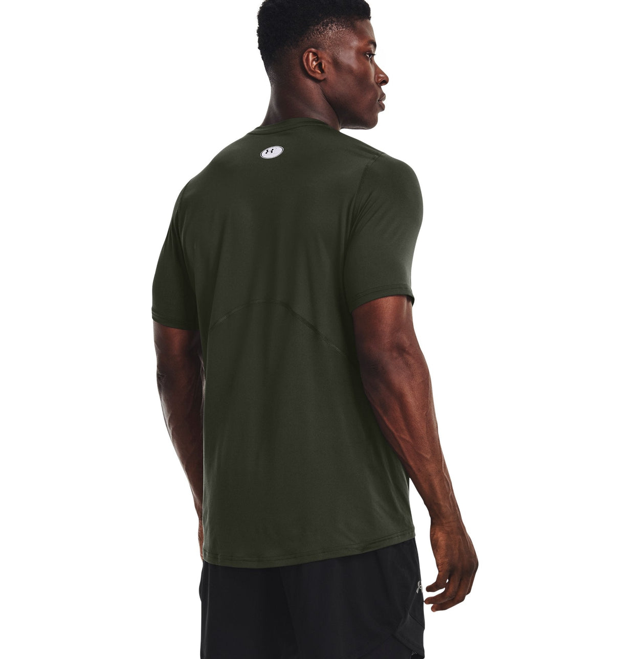 Under Armour Mens HeatGear Fitted Short Sleeve Shirt - Superior Sweat Wicking