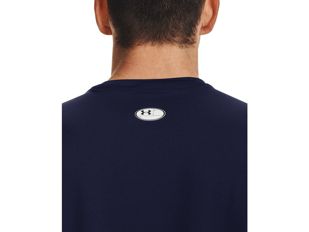 Under Armour Mens HeatGear Fitted Short Sleeve Shirt - Superior Sweat Wicking