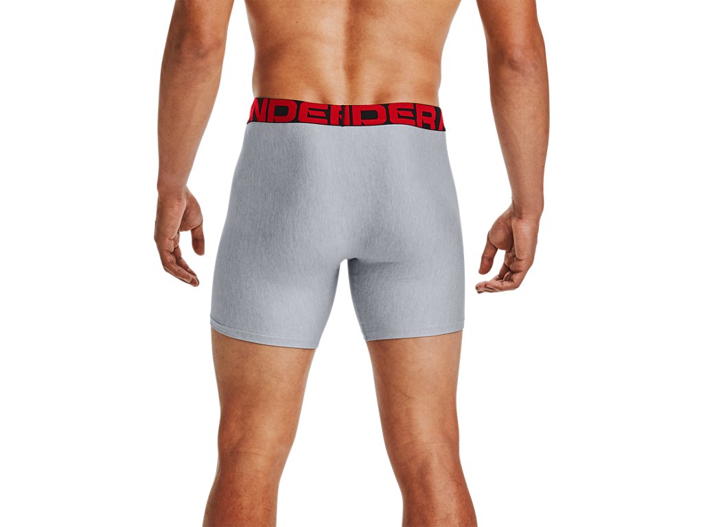 Under Armour Mens UA Tech 6 Inch Boxerjock Apparel - Breathable Fabric