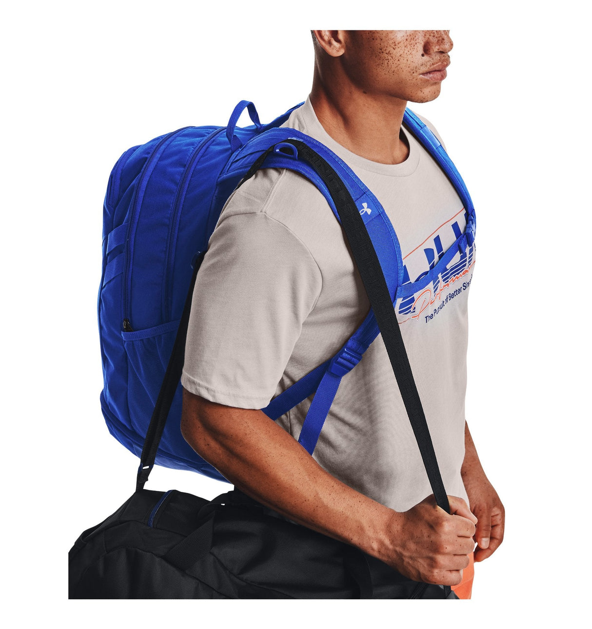 Under Armour Unisex Hustle 5.0 Team Backpack - Water-Repellent and Abrasion-Resistant