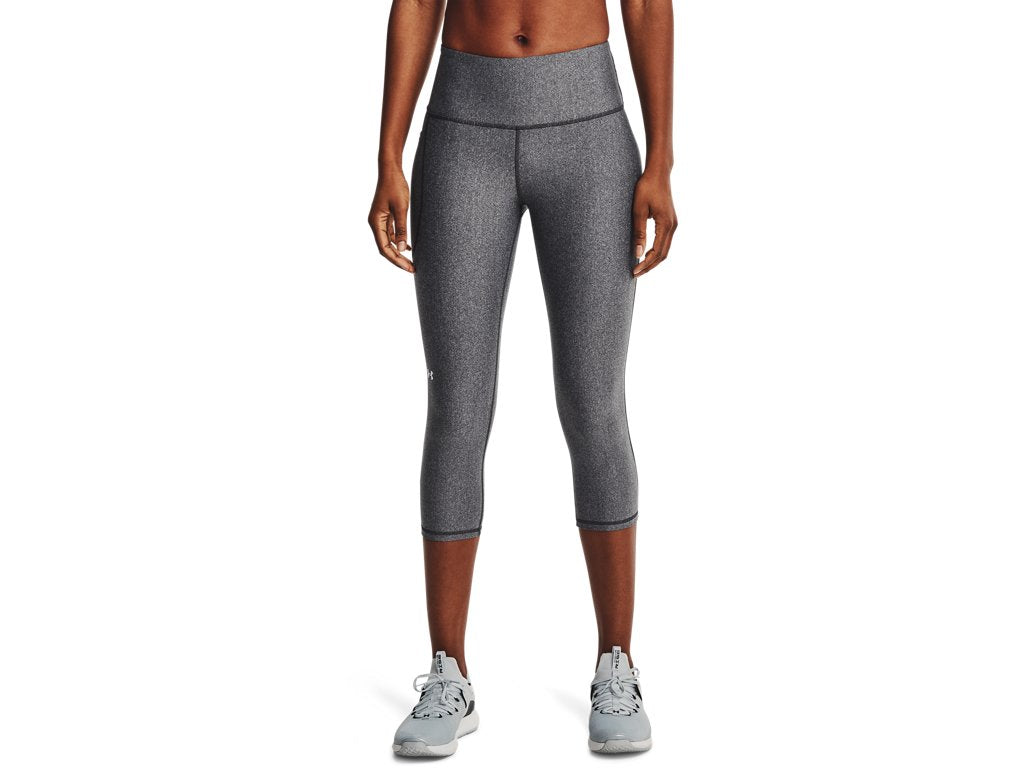 Under Armour Womens HeatGear No-Slip Waistband Capris - Ultra-Tight Fit and Sweat Wicking