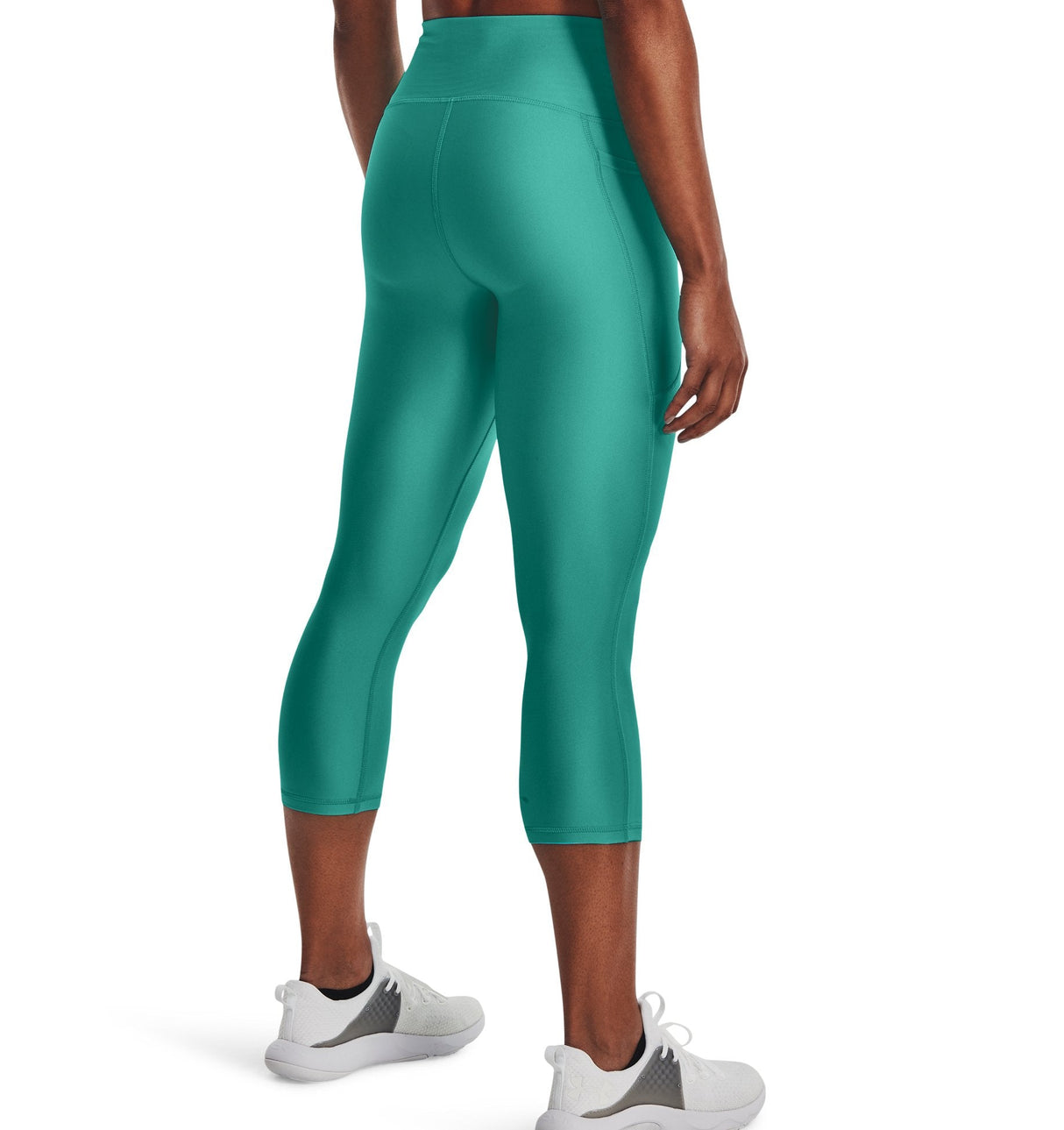 Under Armour Womens HeatGear No-Slip Waistband Capris - Ultra-Tight Fit and Sweat Wicking