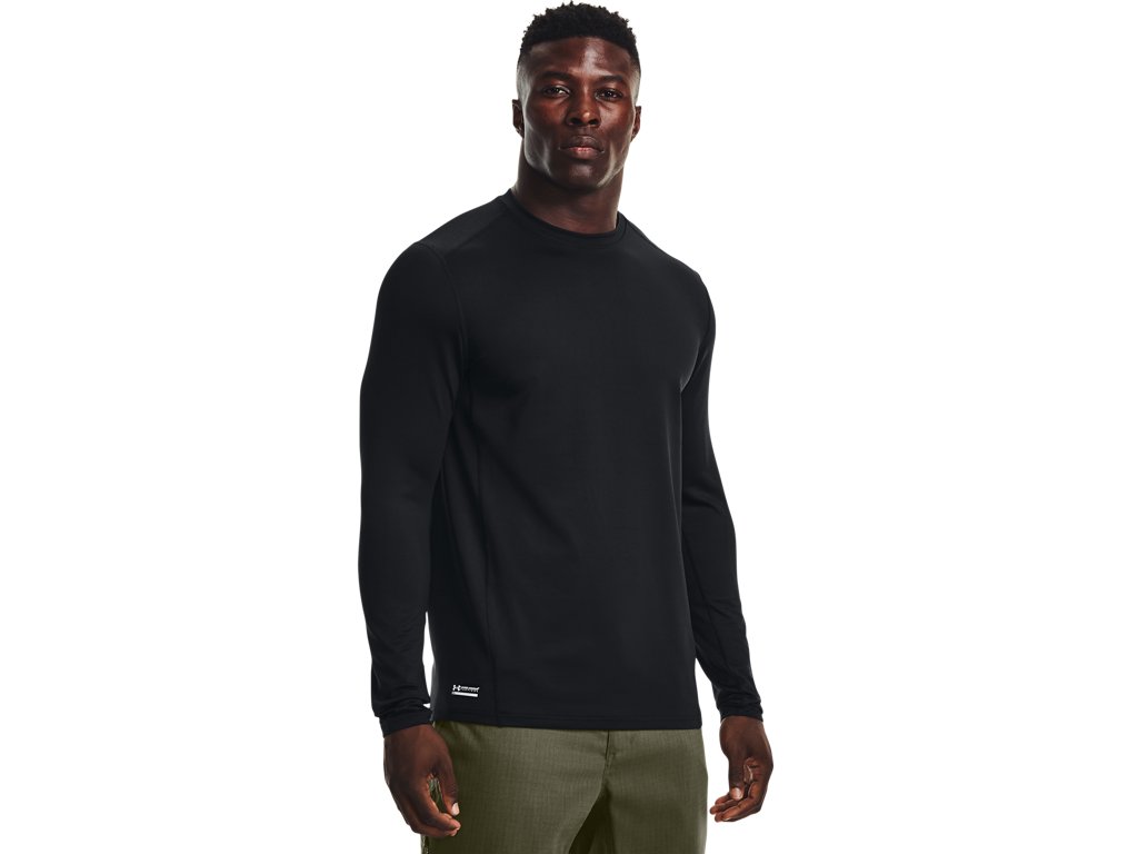 Under Armour Mens Tactical ColdGear Infrared Base Crew Long Sleeve - Body Heat Retention