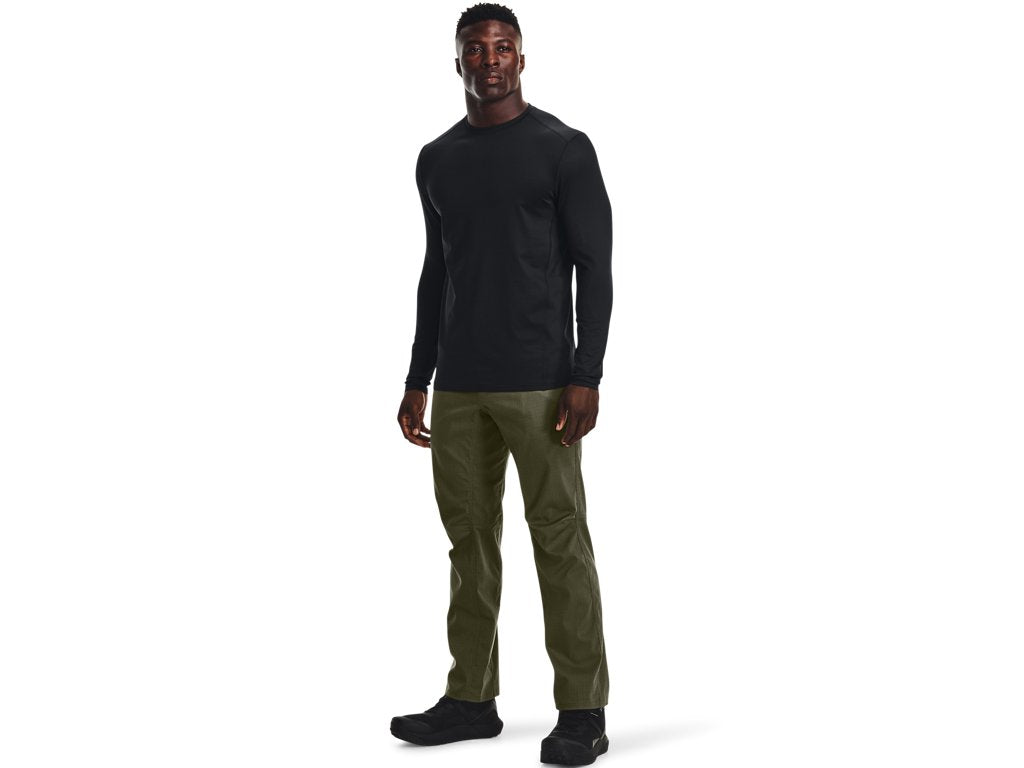Under Armour Mens Tactical ColdGear Infrared Base Crew Long Sleeve - Body Heat Retention