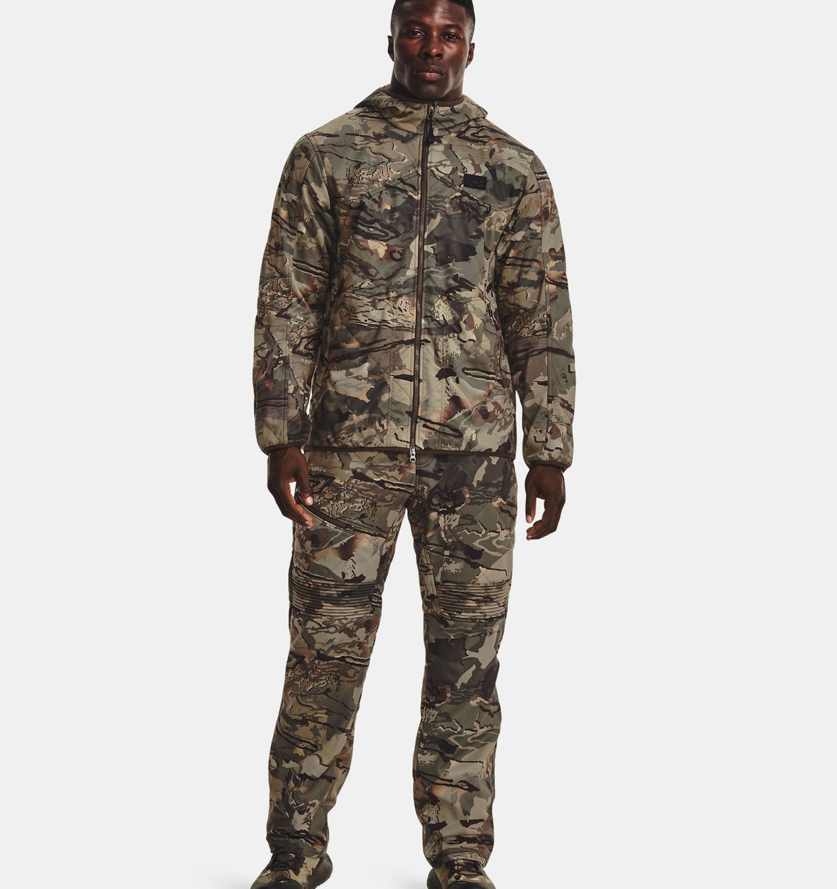 Under Armour Mens UA Storm ColdGear Infrared Brow Tine Jacket - Water-Repellent and Heat-Retaining