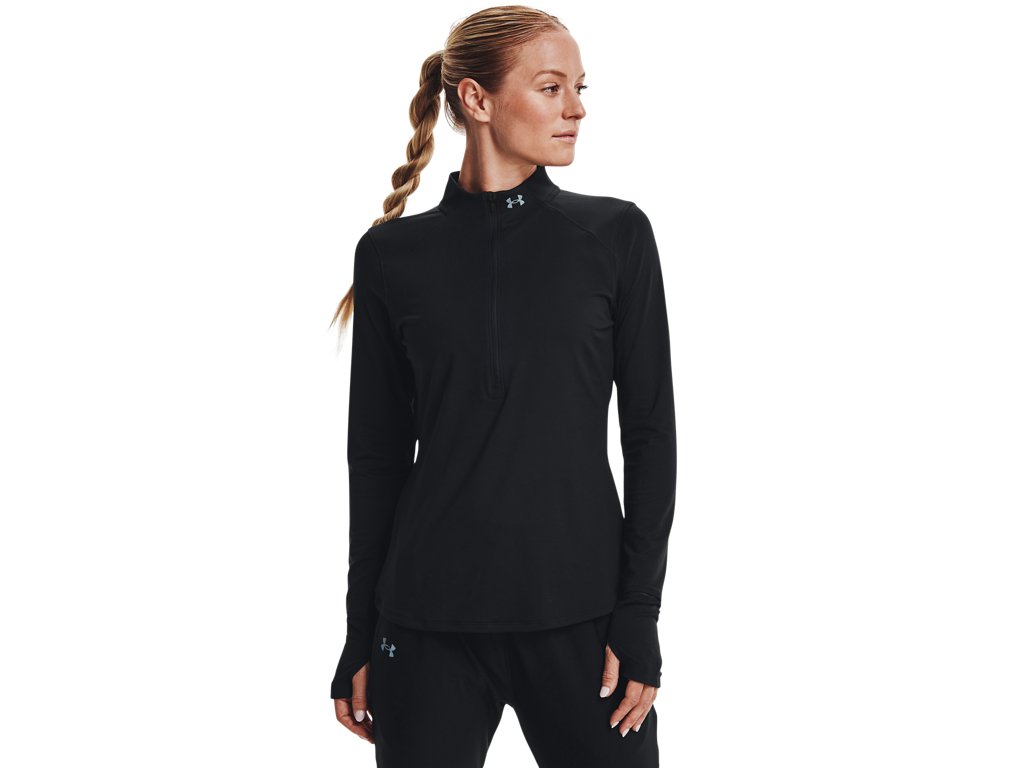 Under Armour Women's Qualifier Run 2.0 Half Zip Jacket - Water Resistant