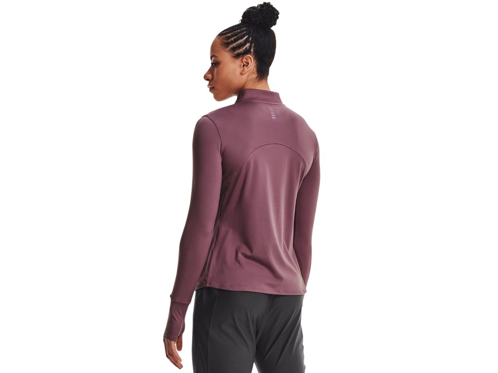 Under Armour Women's Qualifier Run 2.0 Half Zip Jacket - Water Resistant
