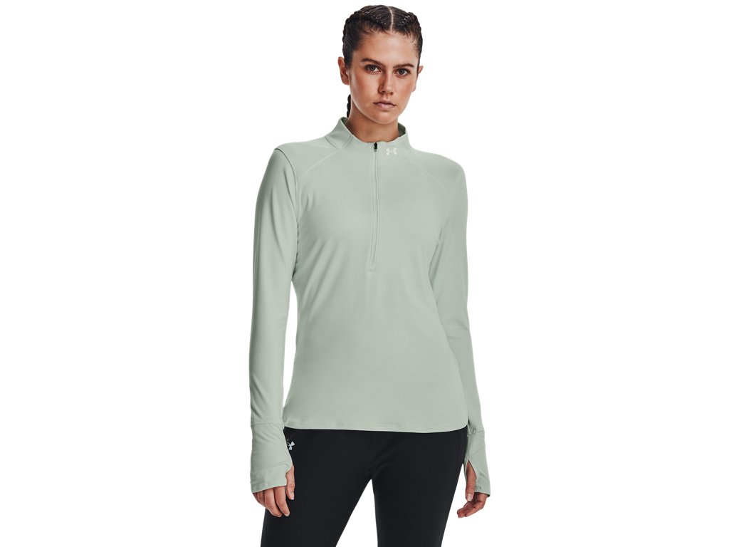 Under Armour Women's Qualifier Run 2.0 Half Zip Jacket - Water Resistant
