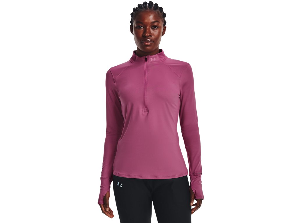 Under Armour Women's Qualifier Run 2.0 Half Zip Jacket - Water Resistant