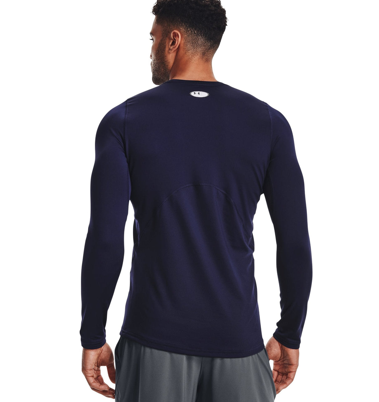 Under Armour Mens ColdGear Fitted Crew Long Sleeve - Dual-Layer Warmth and Comfort