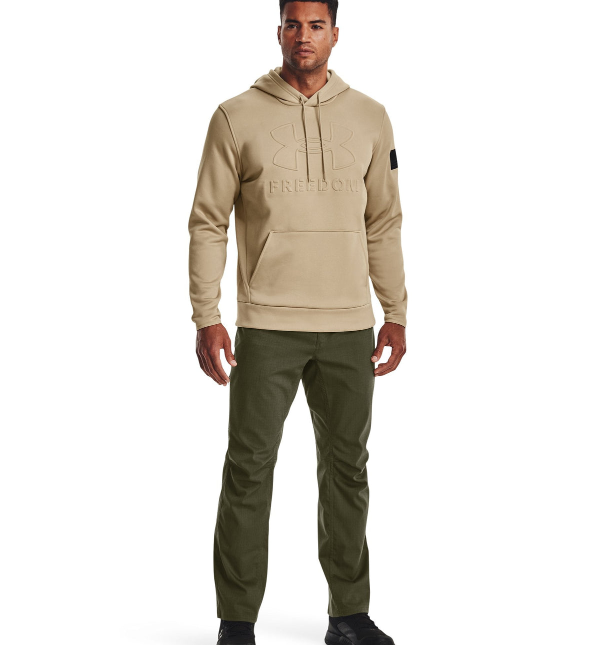 Under Armour Mens UA Freedom Embossed Hoodie - Water Repellent