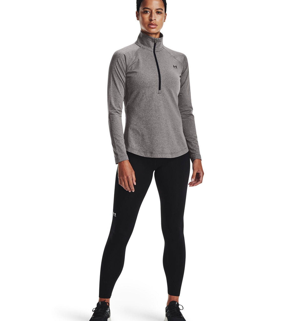 Under Armour Womens ColdGear Authentics Half Zip Baselayer - Dual-Layer Insulation