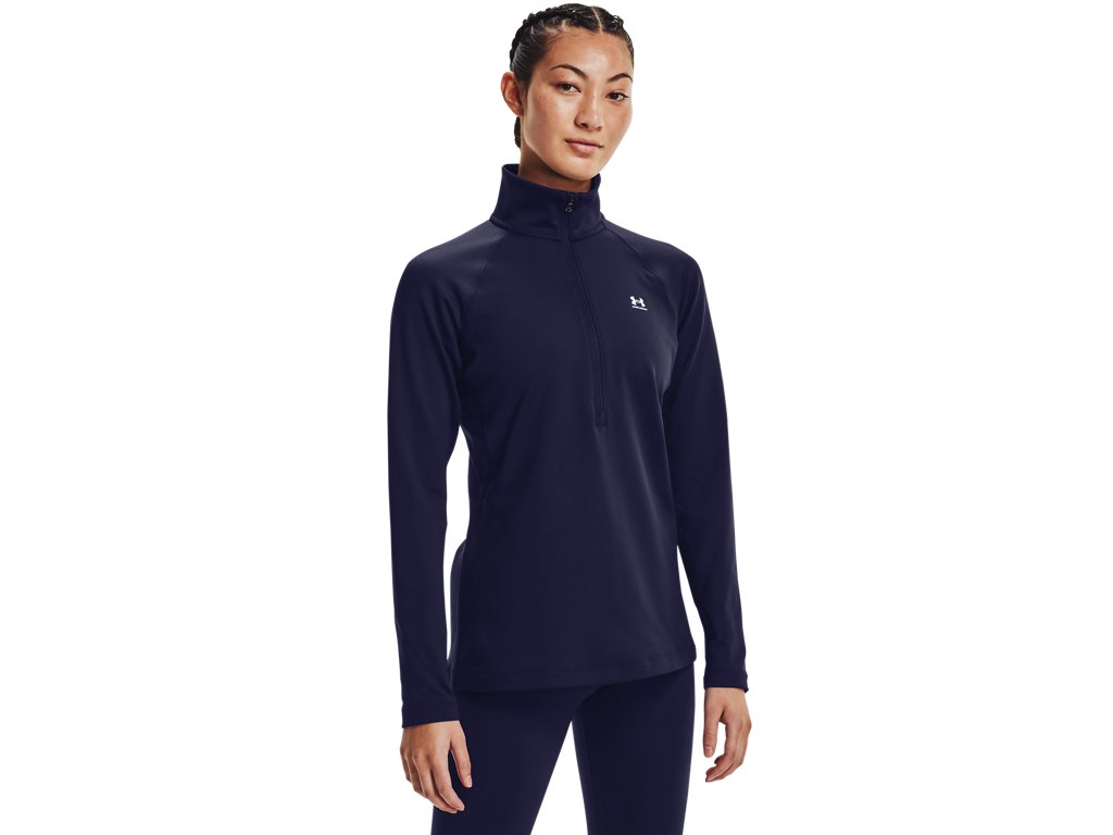 Under Armour Womens ColdGear Authentics Half Zip Baselayer - Dual-Layer Insulation
