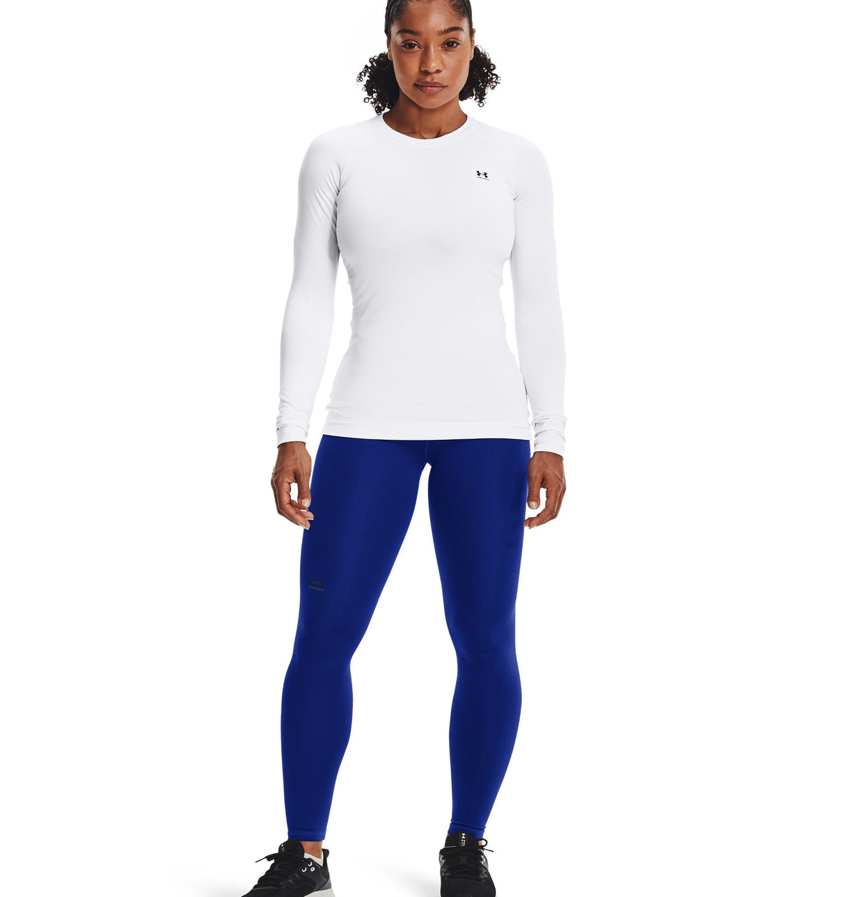 Under Armour Womens ColdGear Leggings - Dual-Layer Fast-Drying Fabric