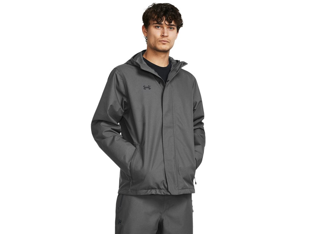 Under Armour Mens UA Stormproof Lined Rain Jacket - Waterproof and Breathable