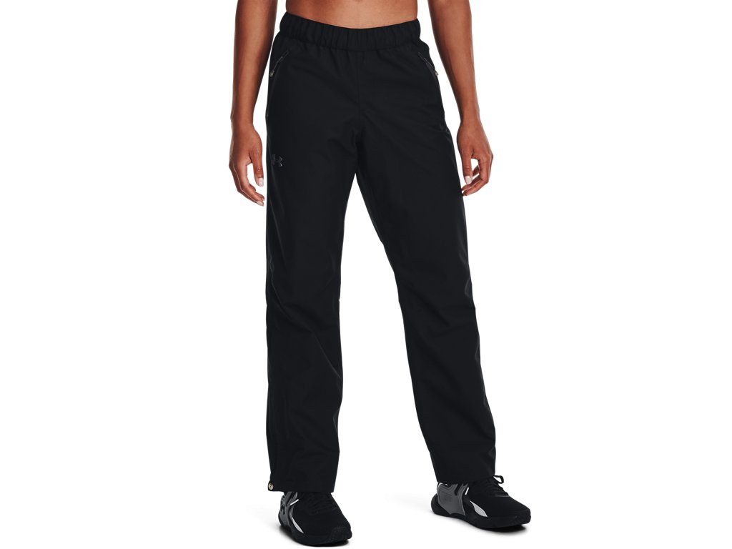 Under Armour Womens Stormproof Lined Rain Pants - Waterproof and Windproof