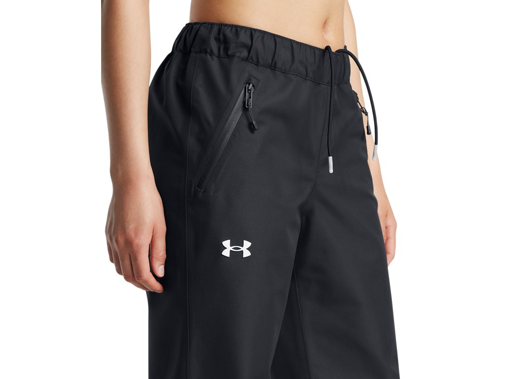 Under Armour Womens Stormproof Lined Rain Pants - Waterproof and Windproof