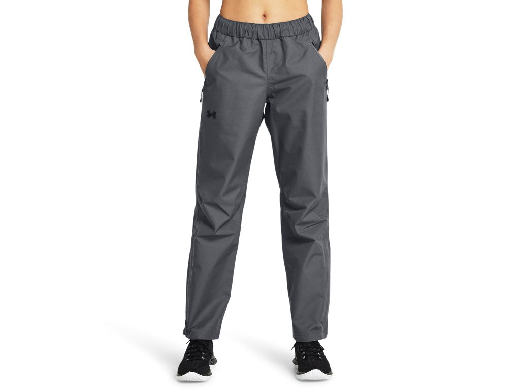 Under Armour Womens Stormproof Lined Rain Pants - Waterproof and Windproof