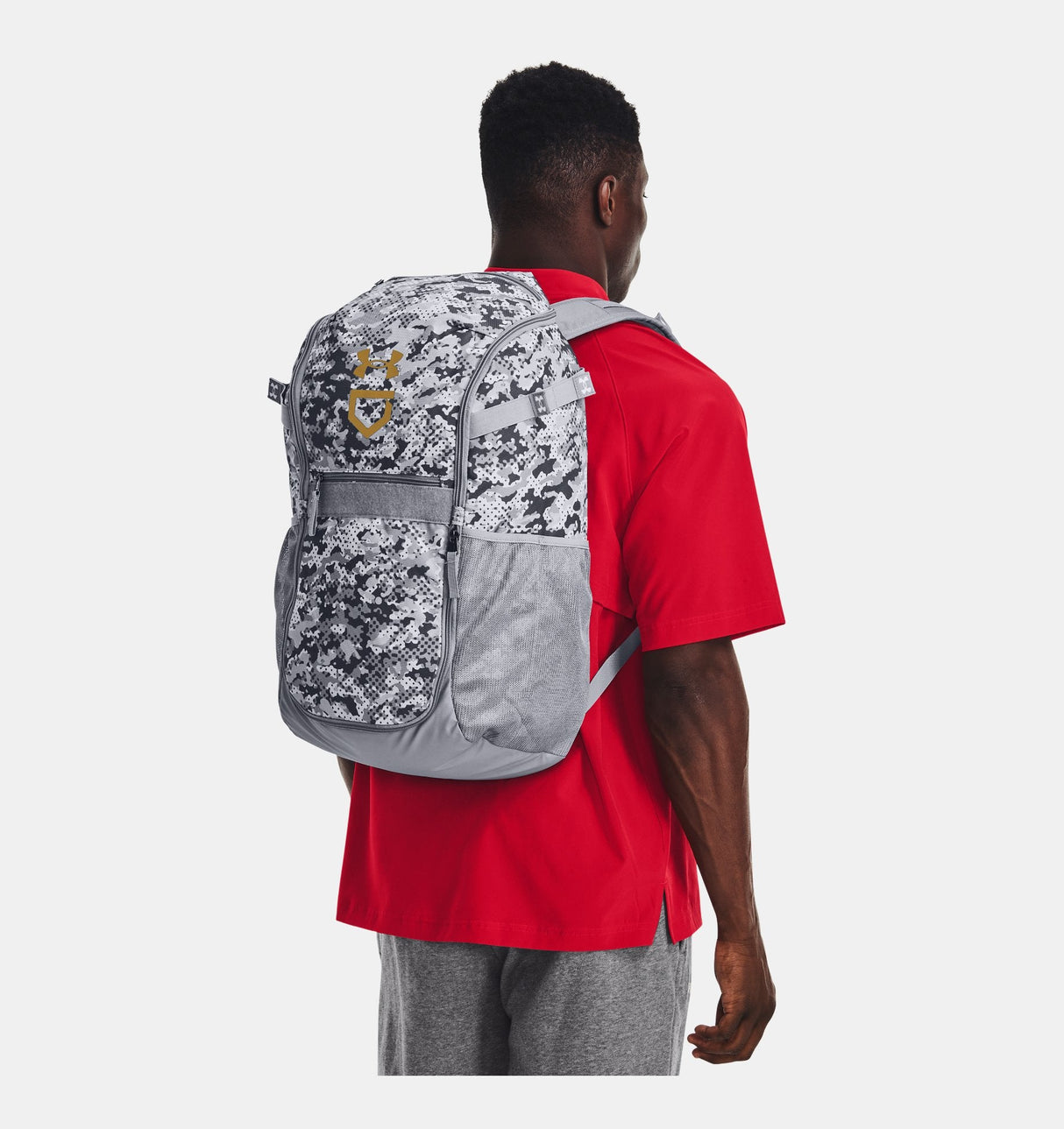 Under Armour Unisex Utility Baseball Print Backpack - Water-Resistant Finish