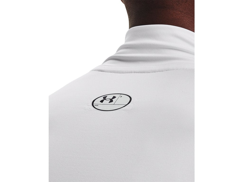 Under Armour Mens HeatGear Mock Long Sleeve Baselayer - Sweat Wicking