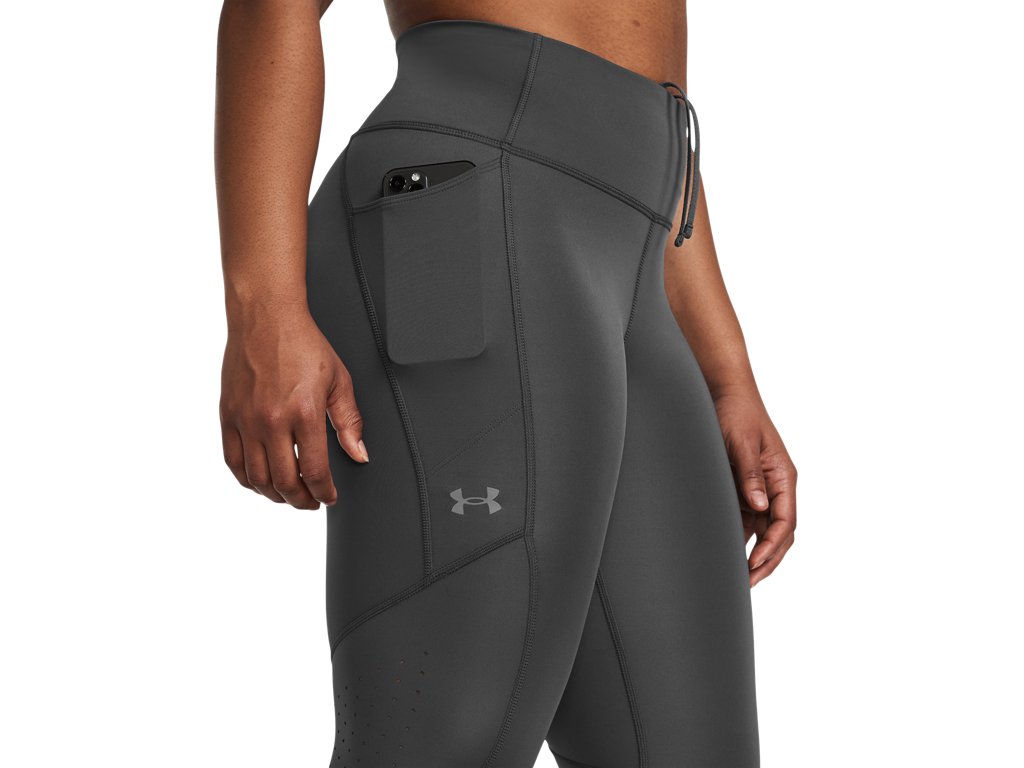 Under Armour Womens UA Launch Ankle Tights - Quick-Drying HeatGear Fabric