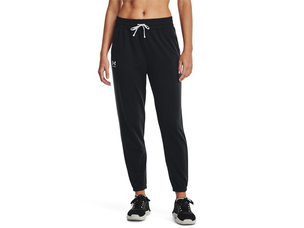 Under Armour Womens Rival Terry Joggers - Quick-Drying & 4-Way Stretch