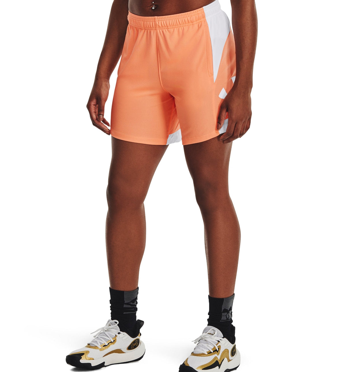 Under Armour Womens UA Baseline Shorts - Breathable and Sweat-Wicking