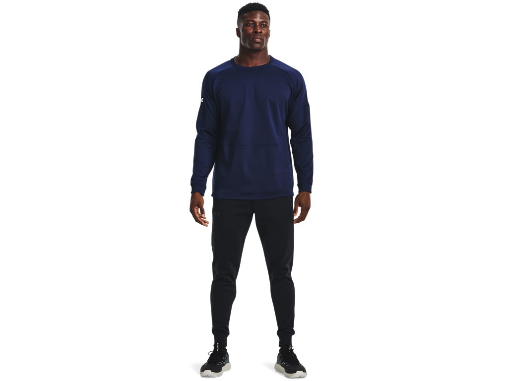 Under Armour Mens Armour Fleece Storm Long Sleeve Crew - Water Repellent