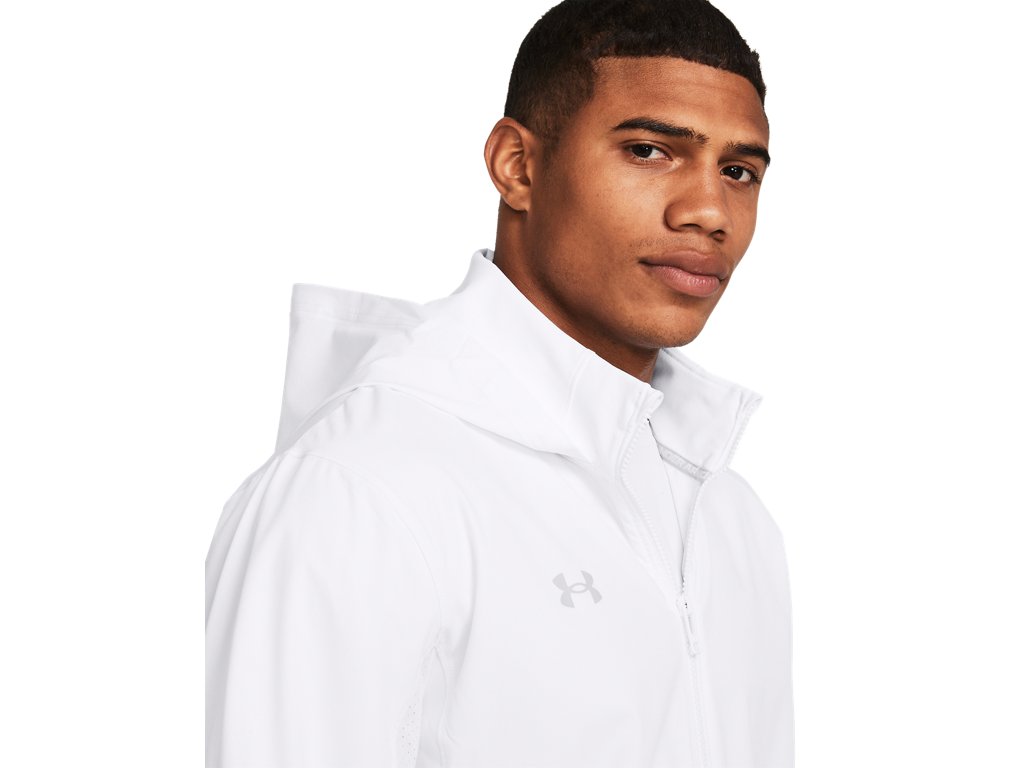 Under Armour Mens Squad 3.0 Warm-Up Full-Zip Jacket - Water Resistant