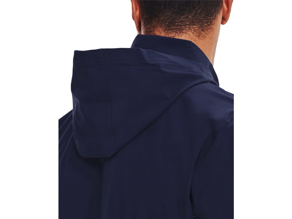 Under Armour Mens Squad 3.0 Warm-Up Full-Zip Jacket - Water Resistant
