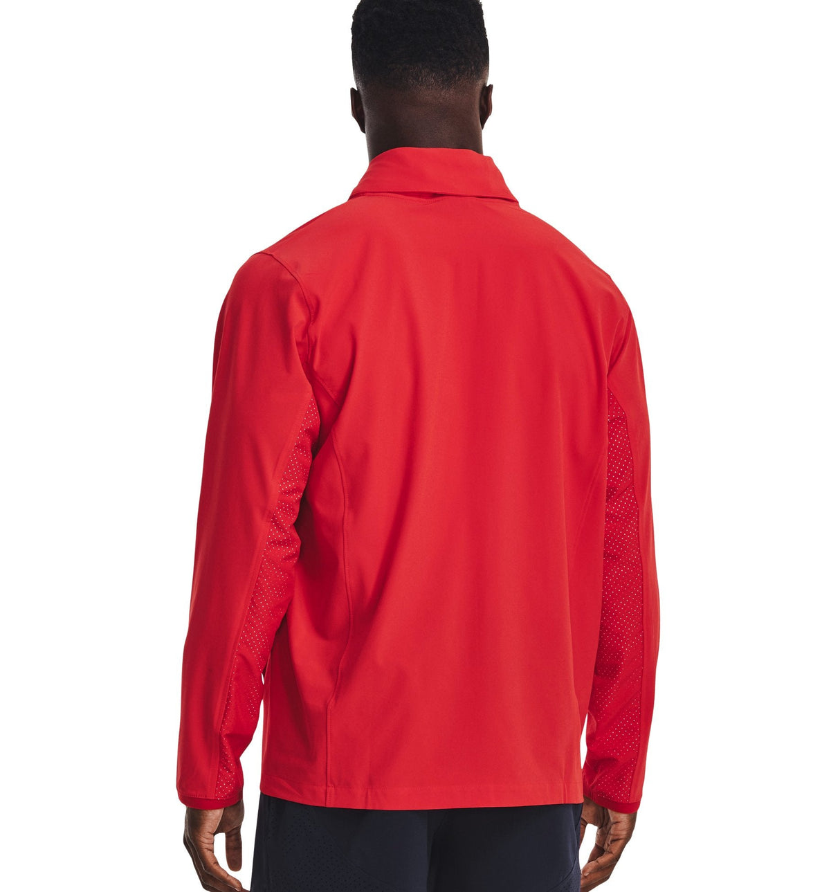 Under Armour Mens Squad 3.0 Warm-Up Full-Zip Jacket - Water Resistant