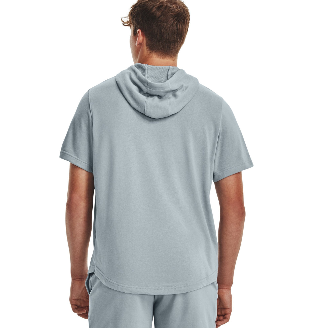 Under Armour Mens UA Rival Terry Short Sleeve Hoodie - Lightweight French Terry Material