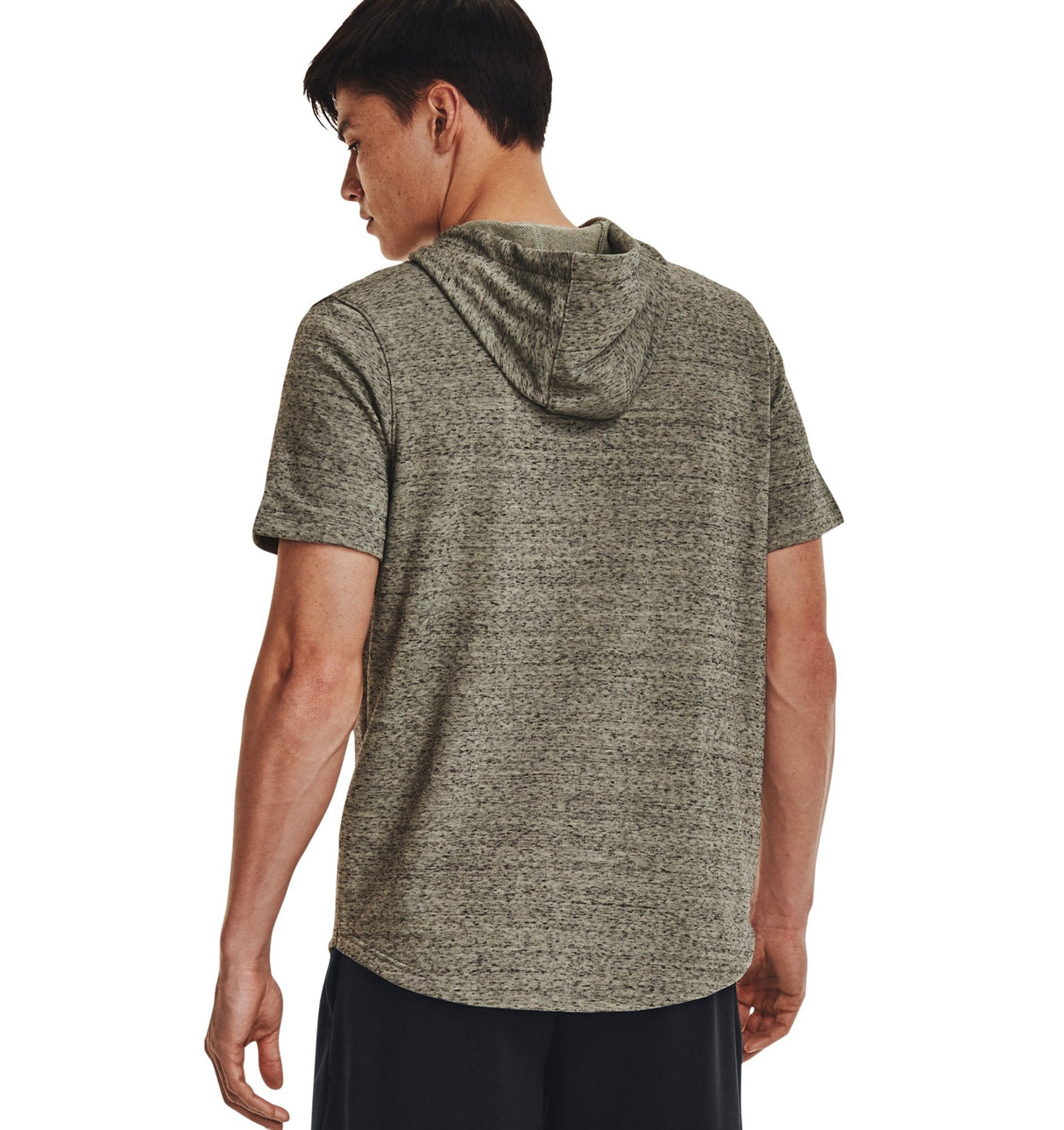 Under Armour Mens UA Rival Terry Short Sleeve Hoodie - Lightweight French Terry Material