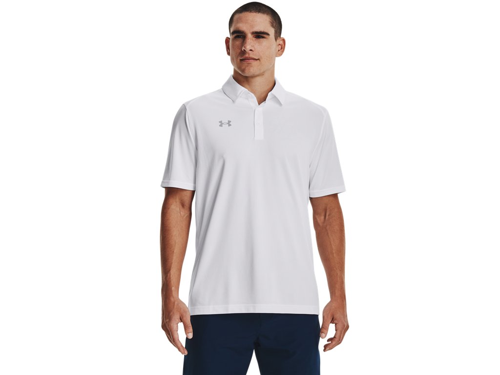 Under Armour Mens Tech Team Polo Shirt - Breathable and Quick Dry