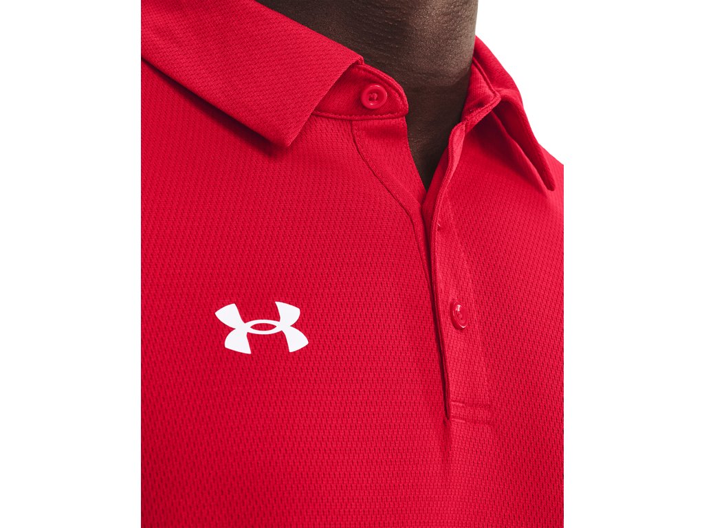 Under Armour Mens Tech Team Polo Shirt - Breathable and Quick Dry