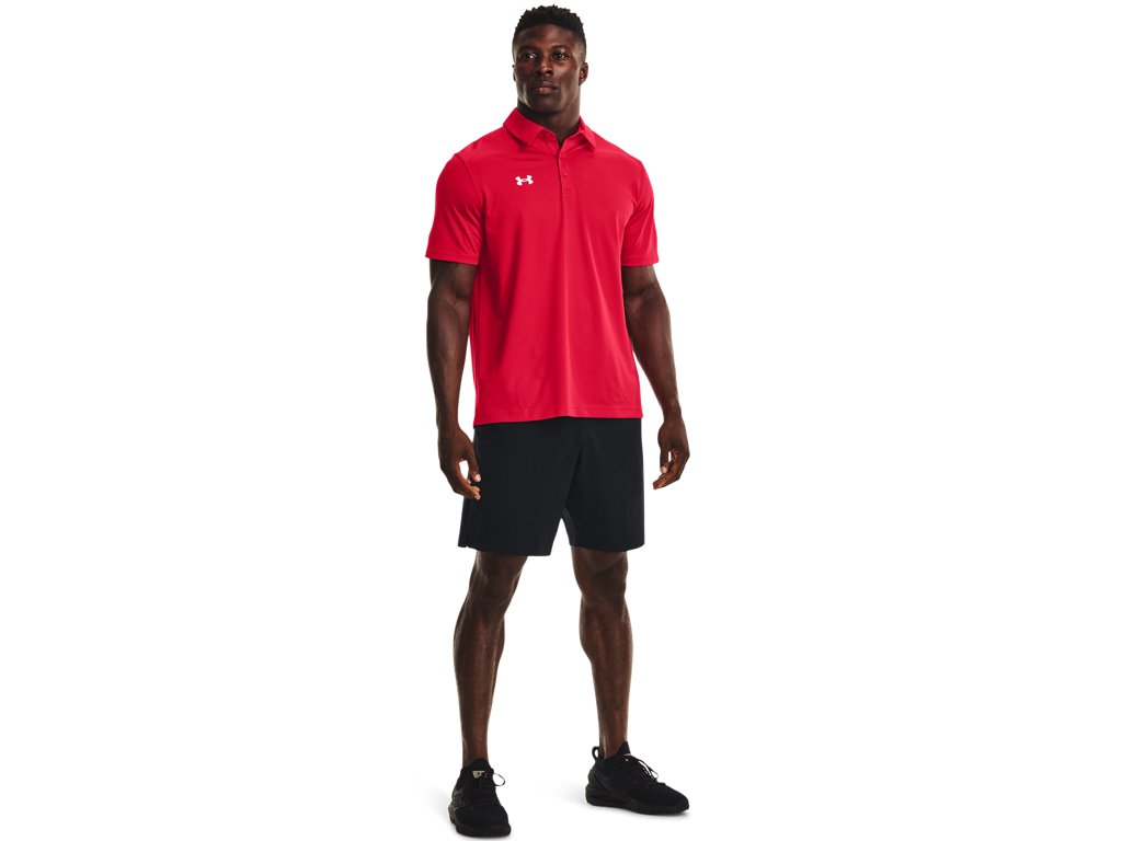Under Armour Mens Tech Team Polo Shirt - Breathable and Quick Dry