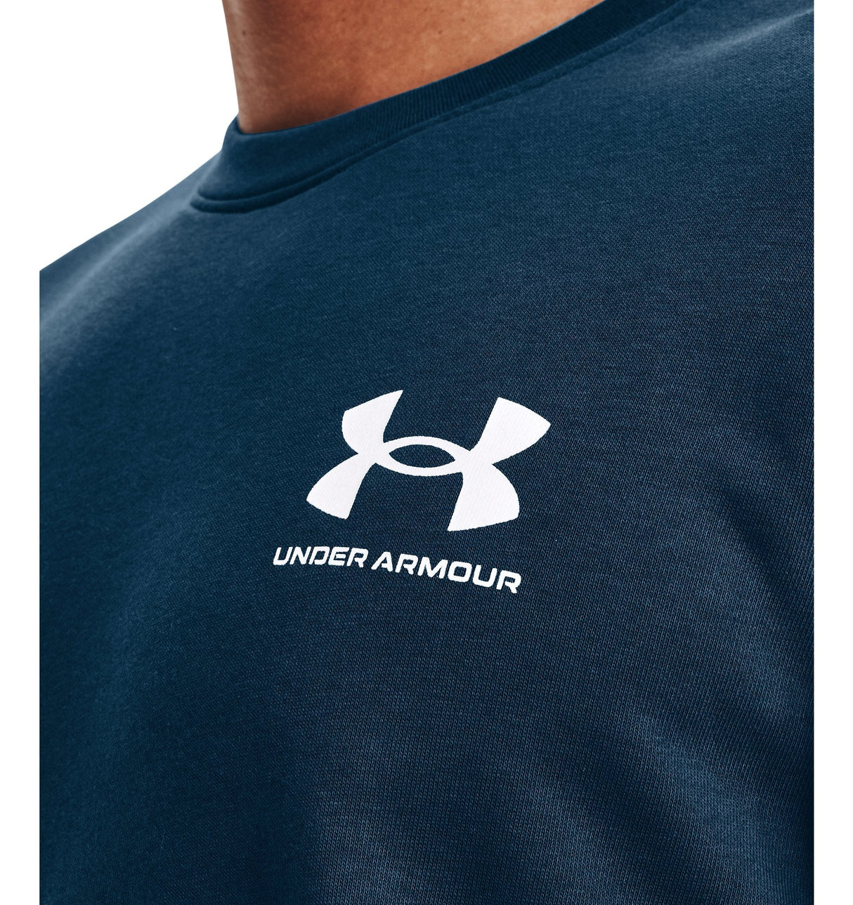 Under Armour Mens UA Rival Terry Long Sleeve Crew - Lightweight French Terry Material