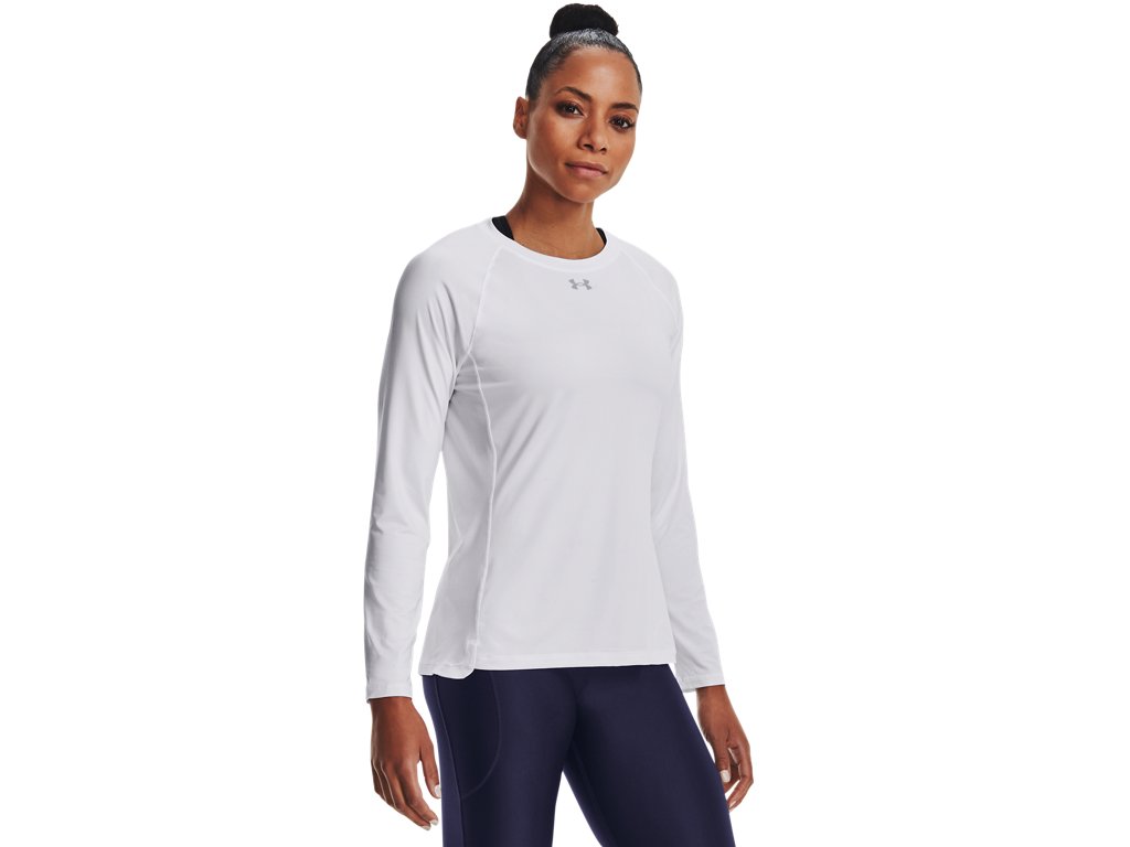 Under Armour Womens Knockout Team Long Sleeve Shirt - Breathable Stretch Fabric