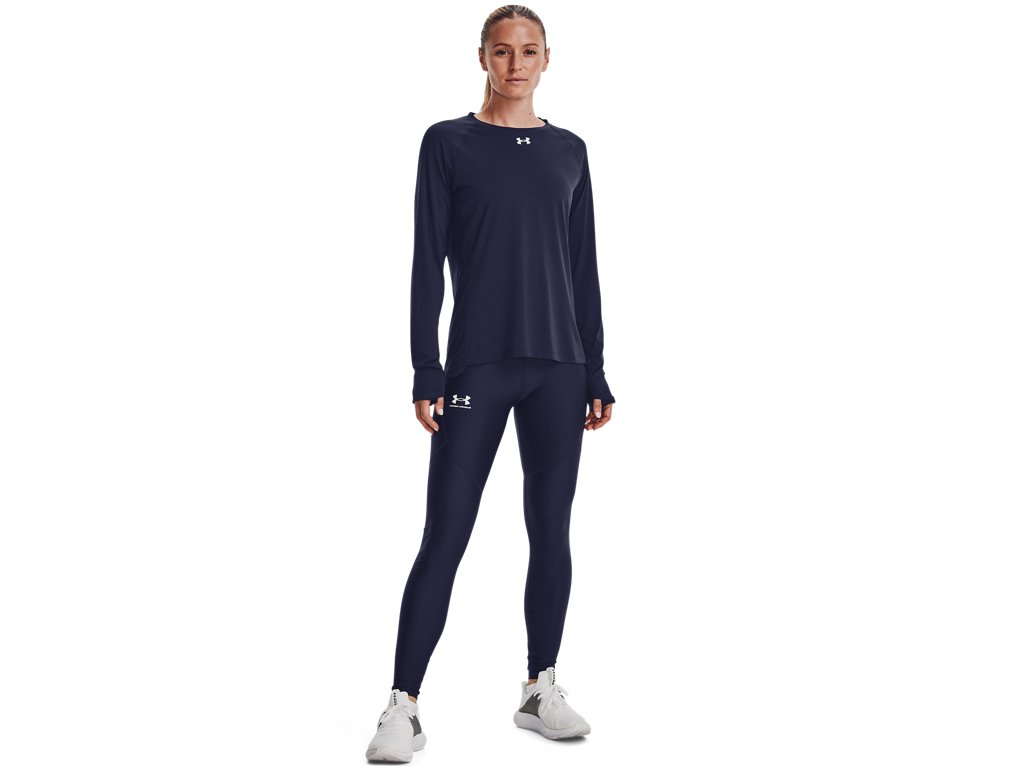 Under Armour Womens Knockout Team Long Sleeve Shirt - Breathable Stretch Fabric