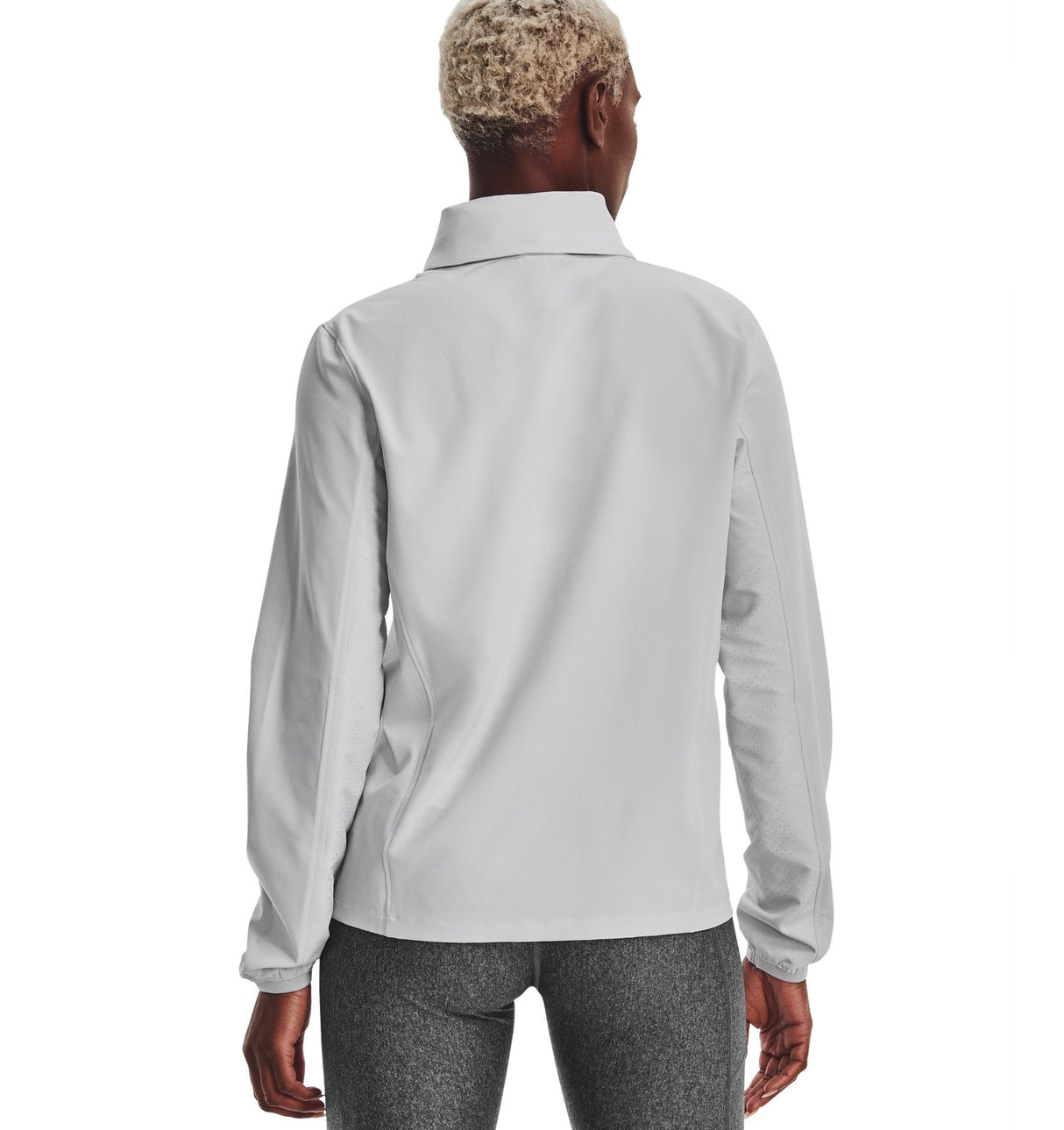 Under Armour Womens Squad 3.0 Warm-Up Full-Zip Jacket - Water Resistant