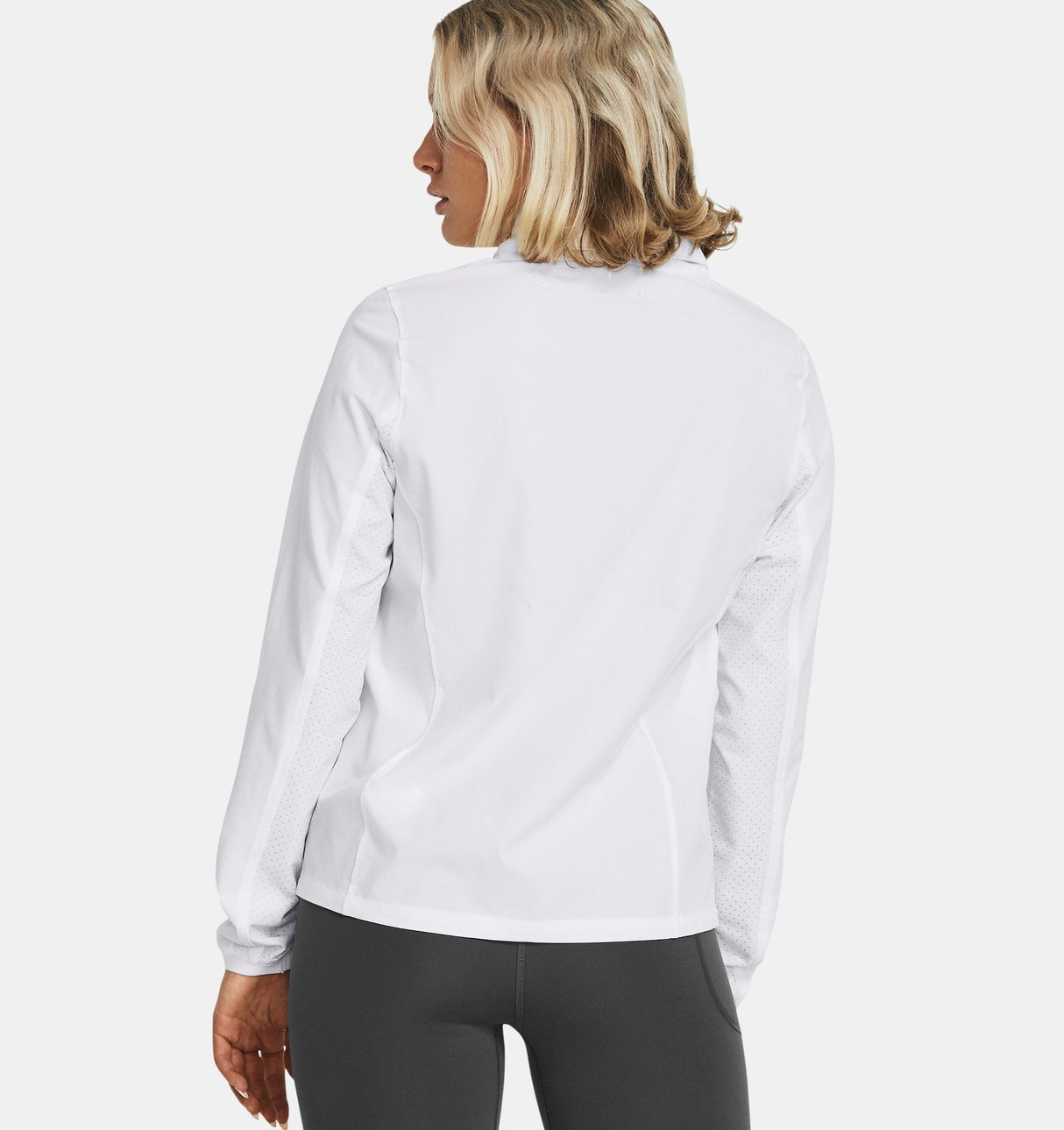Under Armour Womens Squad 3.0 Warm-Up Full-Zip Jacket - Water Resistant