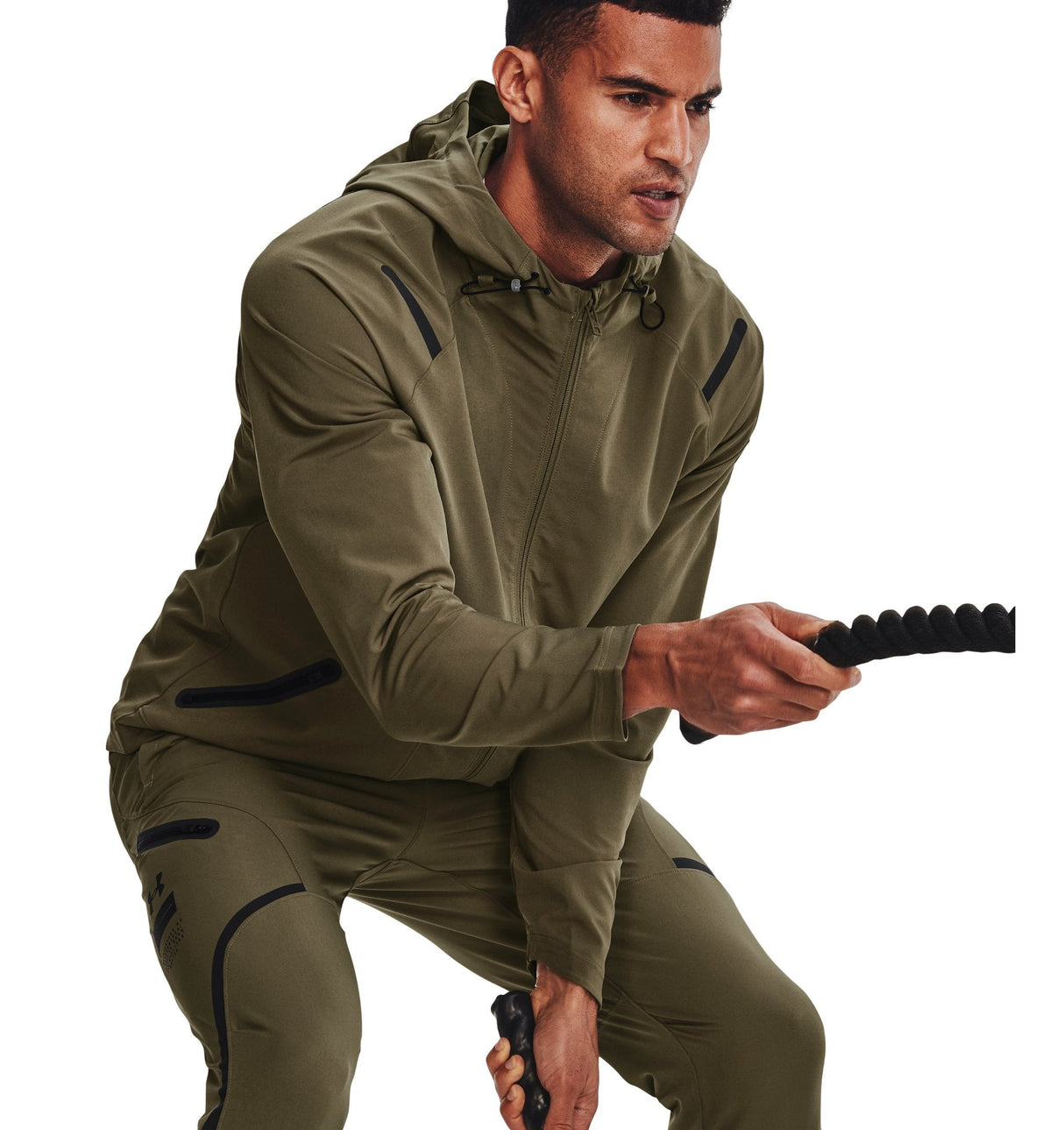 Under Armour Mens Unstoppable Jacket - Water Repellent and Stretchable