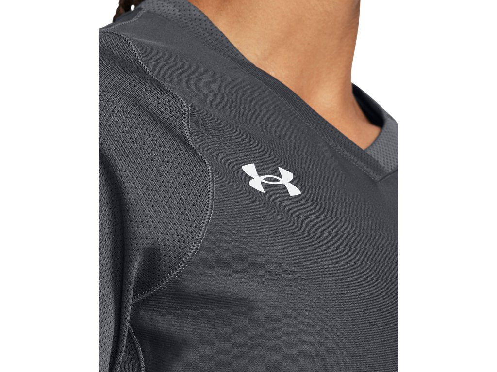Under Armour Womens UA Volleyball Powerhouse 2.0 Long Sleeve Jersey - HeatGear Fabric with Mesh Panels
