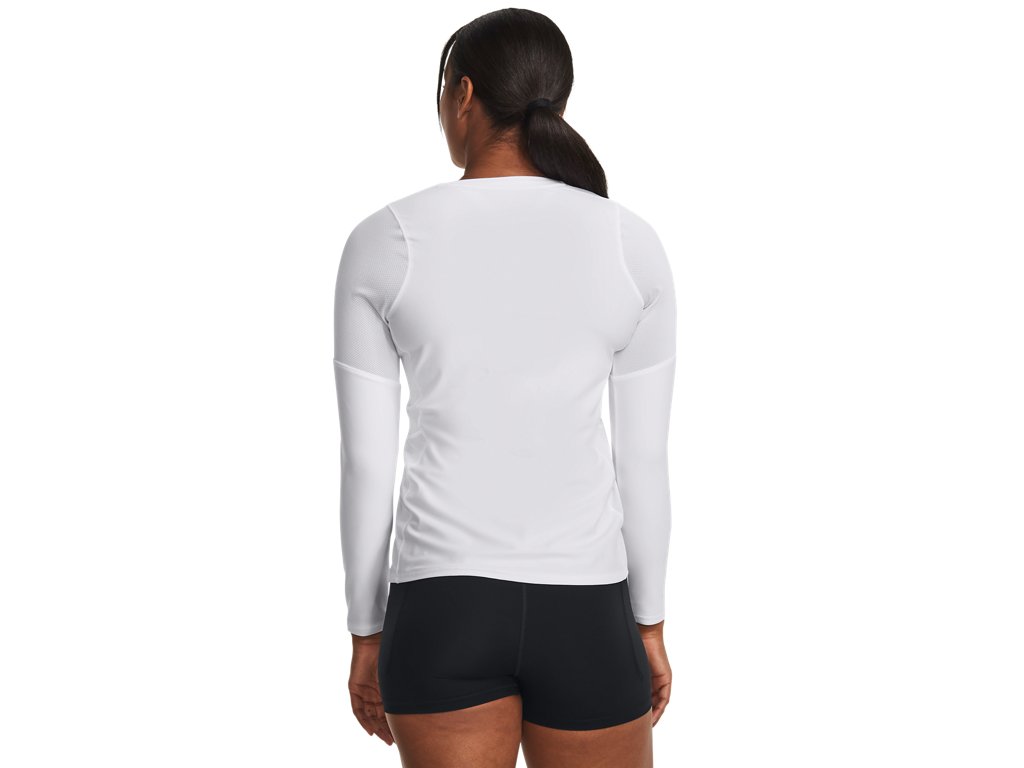 Under Armour Womens UA Volleyball Powerhouse 2.0 Long Sleeve Jersey - HeatGear Fabric with Mesh Panels